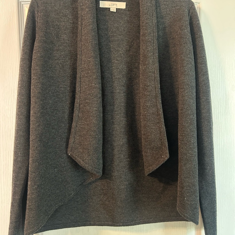 LOFT Gray Women's Poncho